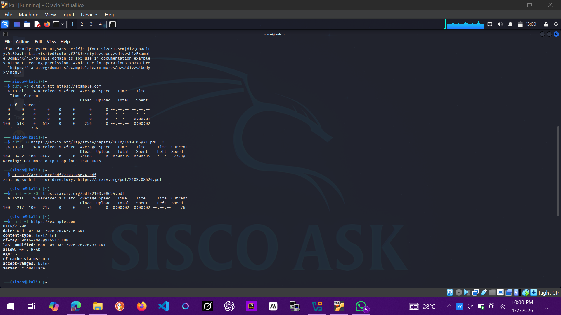 Lab 10 Screenshot